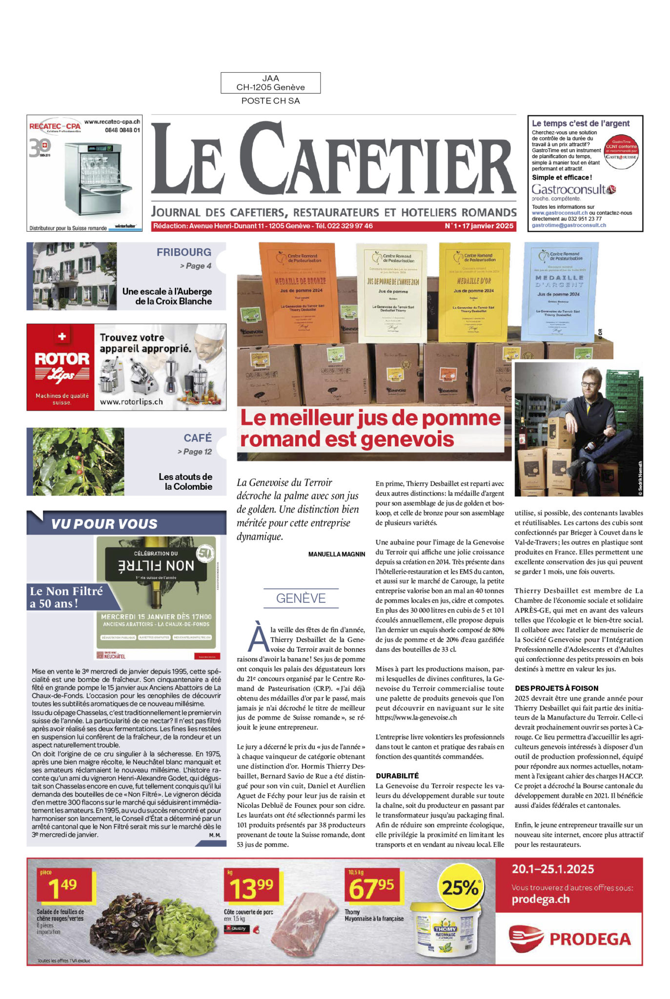 N°1 – 17 janvier 2025